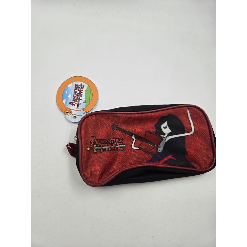 Adventure Time Marceline the Vampire Queen Pencil Case Pouch Red Black New Tag